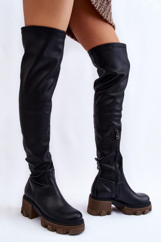 Thigh-Hight Boots model...