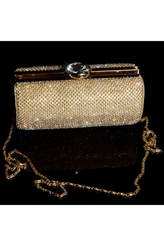  Glamour clutch with chain...
